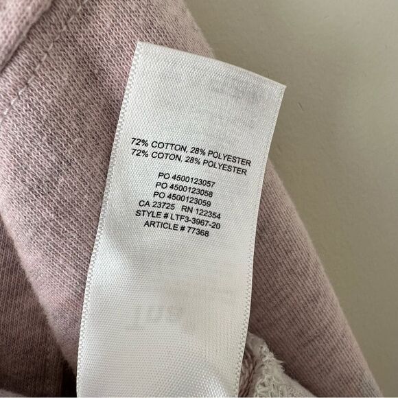 Aritzia-Tna Cropped Tie Dye 1/4 Zip Pullover (Size:Large) - Picture 11 of 12